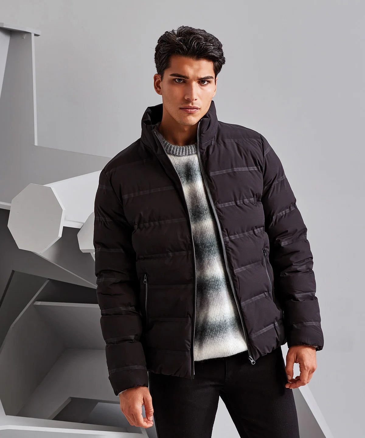 Men's Matt Padded Jacket